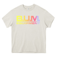 Cream vintage bum equipment 02 Heavy Core Tee - InspiraDesign