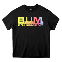 Black vintage bum equipment 02 Heavy Core Tee - InspiraDesign