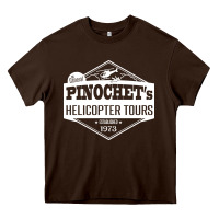 Pinochet Helicopter Tours Heavy Core Tee | Teevron