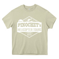 Mossy Pinochet Helicopter Tours Heavy Core Tee - InspiraDesign