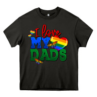 Asphalt I love my dads Heavy Core Tee - FaDigitalArtStudio