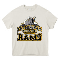 Cream framingham state Heavy Core Tee - InspiraDesign