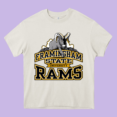 Framingham State Heavy Core Tee Designed By Inspiradesign