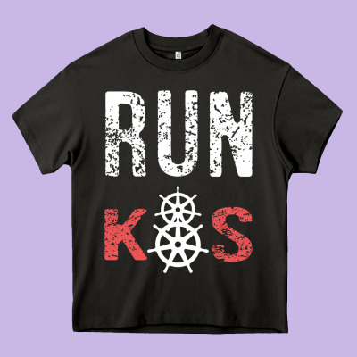 Run K8s Heavy Core Tee Designed By Inspiradesign