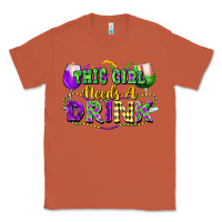Copper This girl needs a drink Classic Tee - FaDigitalArtStudio