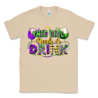 Mushroom This girl needs a drink Classic Tee - FaDigitalArtStudio