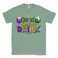 Sage This girl needs a drink Classic Tee - FaDigitalArtStudio