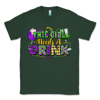 Sports Green This girl needs a drink Classic Tee - FaDigitalArtStudio