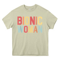 Mossy bionic woman injury accident broken hip leg arm surgery t shirt Heavy Core Tee - InspiraDesign