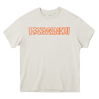 Cream propagandhi Heavy Core Tee - InspiraDesign