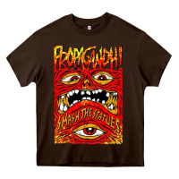 Chocolate Brown Kite fly Heavy Core Tee - InspiraDesign