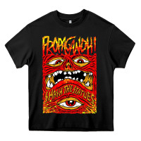 Black Kite fly Heavy Core Tee - InspiraDesign