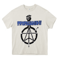 Cream propagandhi Heavy Core Tee - InspiraDesign