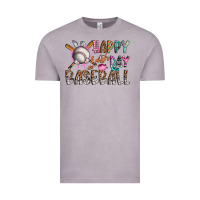 Vintage Zinc happy easter day baseball Vintage Tee - CowhideDigitalArt