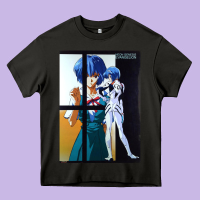 Neon Genesis Evangelion Rei Ayanami Heavy Core Tee Designed By Inspiradesign