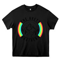 Black the avett brothers Heavy Core Tee - InspiraDesign