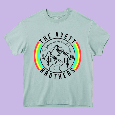 The Avett Brothers Heavy Core Tee Designed By Inspiradesign