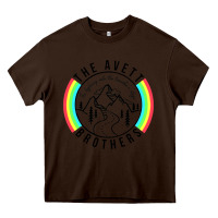 Chocolate Brown the avett brothers Heavy Core Tee - InspiraDesign