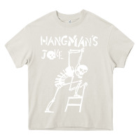 Cream Hangmans Joke Heavy Core Tee - InspiraDesign