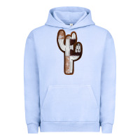 Pigment Grape Ice Leather Cowhide Cactus Urban Hoodie - RanaPortraitStore