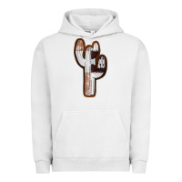 Pigment Lunar Rock Leather Cowhide Cactus Urban Hoodie - RanaPortraitStore
