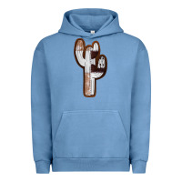 Leather Cowhide Cactus Urban Hoodie | Teevron