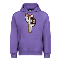 Tulip Leather Cowhide Cactus Urban Hoodie - RanaPortraitStore