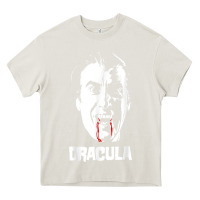 Cream dracula vampire classic horror flick white t shirt Heavy Core Tee - InspiraDesign