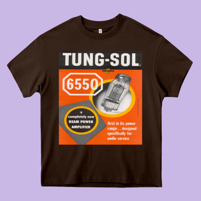 Tungsol 6550 Heavy Core Tee Designed By Inspiradesign