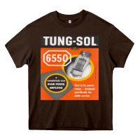 Chocolate Brown TungSol 6550 Heavy Core Tee - InspiraDesign