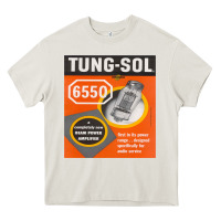 Cream TungSol 6550 Heavy Core Tee - InspiraDesign
