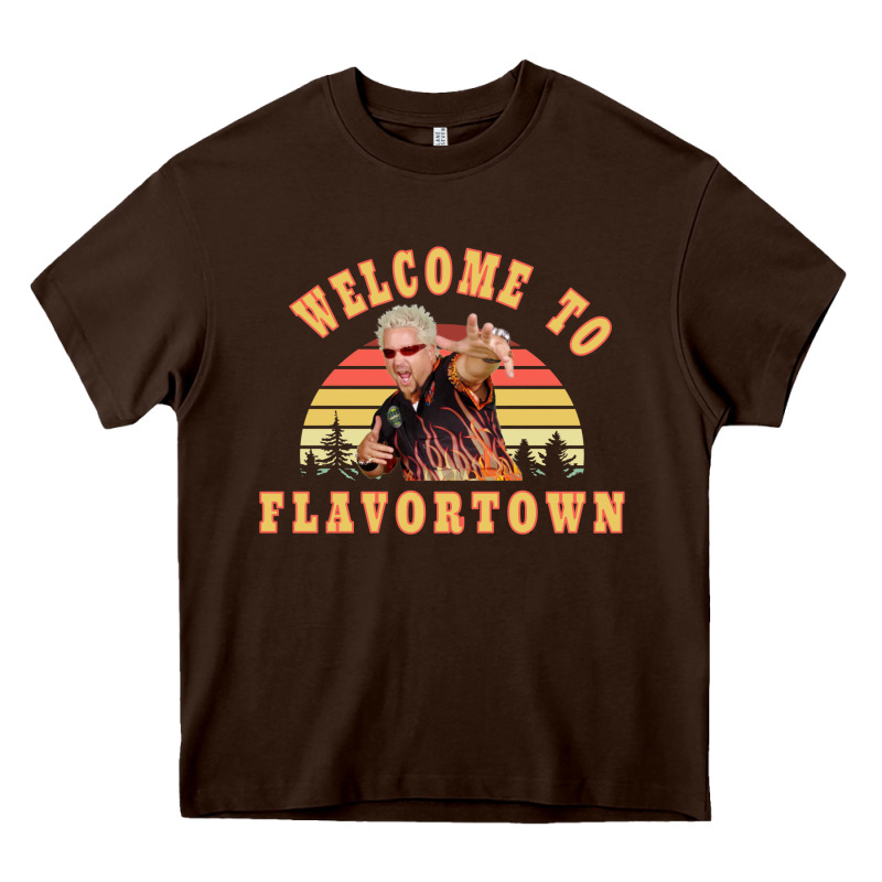 New Guy Fieri Fans Flavortown Heavy Core Tee by InspiraDesign | Teevron