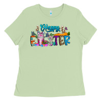 Matcha happy easter coffee Ladies Tee - CowhideDigitalArt