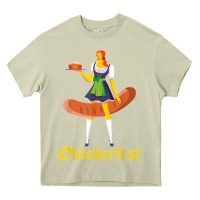 Mossy barmaid oktoberfest funny german woman dirndl bratwurst t shirt Heavy Core Tee - InspiraDesign