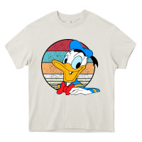 Cream Donald duck funny Heavy Core Tee - InspiraDesign
