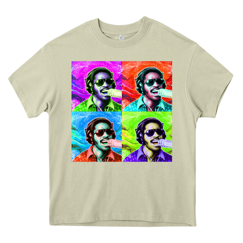 Stevie Wonder! Heavy Core Tee by InspiraDesign | Teevron