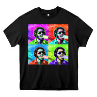 Black STEVIE WONDER! Heavy Core Tee - InspiraDesign
