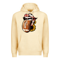 Pina Colada Football Tongue Premium Hoodie - Jasminsmagicworld