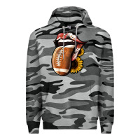 Slate Camo Football Tongue Premium Hoodie - Jasminsmagicworld