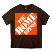 Chocolate Brown 2thehomedepot Heavy Core Tee - InspiraDesign