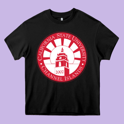 Csu Channel Islands Seal Heavy Core Tee Designed By Inspiradesign