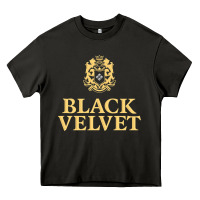 Asphalt BLACK VELVET CANADIAN WHISKY Heavy Core Tee - InspiraDesign