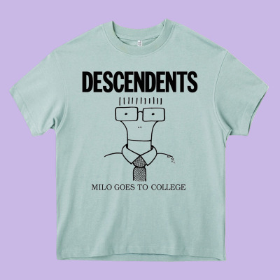 Milo Goes To College Heavy Core Tee Designed By Inspiradesign