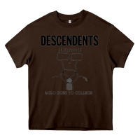 Chocolate Brown Milo Goes To College Heavy Core Tee - InspiraDesign