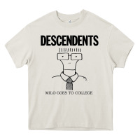 Cream Milo Goes To College Heavy Core Tee - InspiraDesign