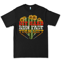 Black hit hard run fast turn left Premium Tee - BundleAndBundleShop