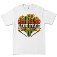White hit hard run fast turn left Premium Tee - BundleAndBundleShop