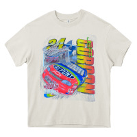 Cream jeff gordon dupont vintage racing Heavy Core Tee - InspiraDesign