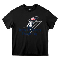 Black Tunnel To Towers F-oundation American Flag USA Flag Heavy Core Tee - InspiraDesign