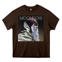 Chocolate Brown Moondog Musician Poster Essential Heavy Core Tee - InspiraDesign